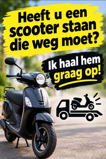 Scooter ophaalservice: Snel en gemakkelijk!