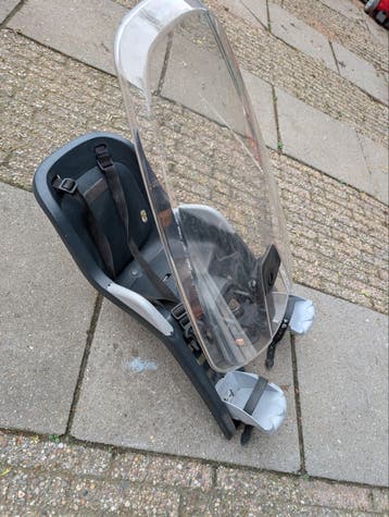Gratis fietsstoeltje (voor)
