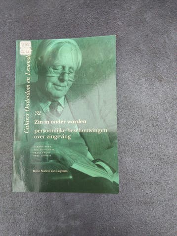 Zin in ouder worden: Persoonl. beschouwingen over zingeving