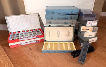 Dia opbergkoffers en dozen incl sledes