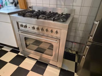 Fornuis met oven en gasfornuis - knop defect