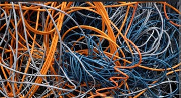 gezocht kabels voor recyceling