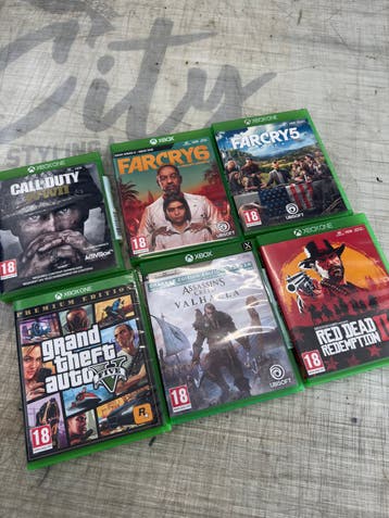 Xbox One Spellen - Diverse games GTA FARCRY Call of Duty