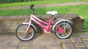 Roze fiets, Loekie prinses