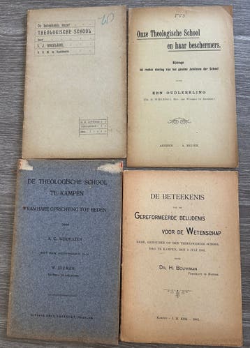 Historische uitgaven Theologische School Kampen