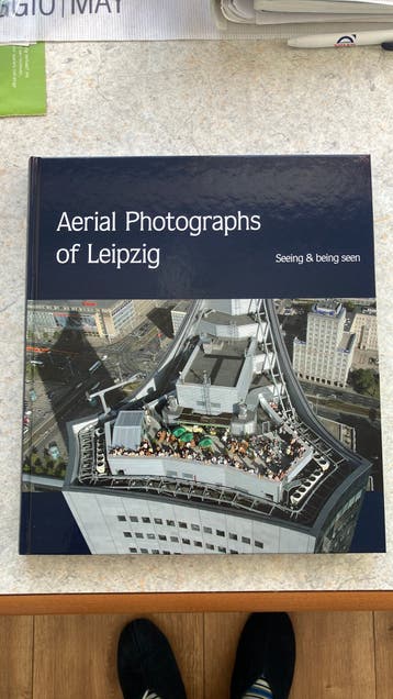 Leipzig fotoboek 203 bladzijden luchtfoto’s