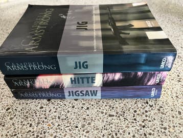 3 leesboeken: Jig, Hitte, Jigsaw - Thriller Set