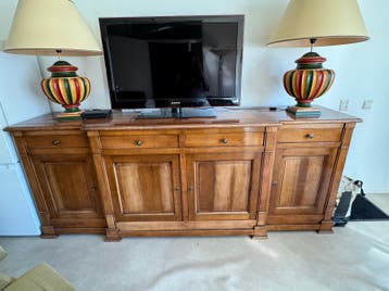 Vintage dressoir massief hout