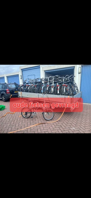 oude fietsen gevraagd