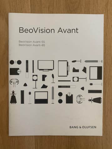 Beovision avant handleiding