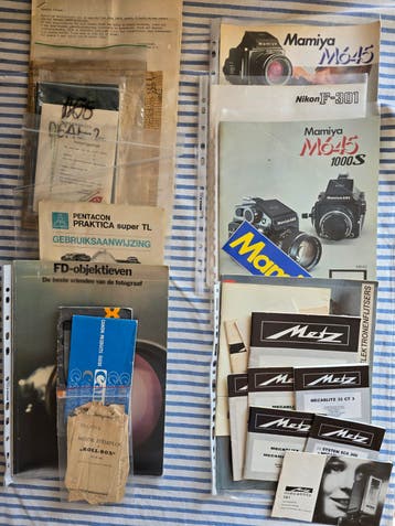 Vintage Fotografie Handleiding: Mamiya, Nikon, Pentacon, Me