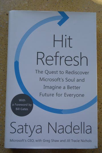 Hit Refresh Rediscover Microsoft's Soul Satya Nadella Engels