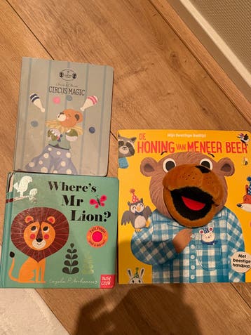Gratis kinderboeken: Circus, Leeuw en Meneer Beer