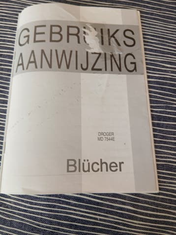Blücher MD 7544E Luchtafvoerdroger - Zo goed als nieuw