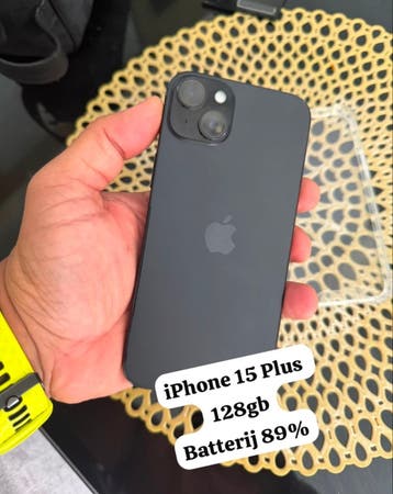 iPhone 15 Plus 128GB - Batterij 89%