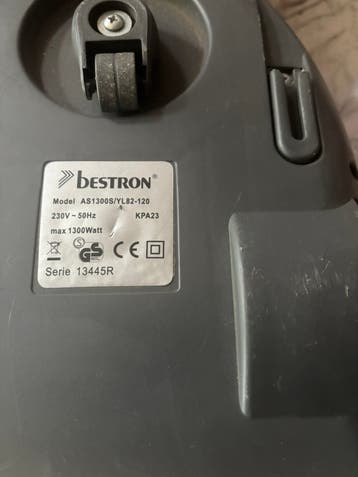 Bestron Stofzuiger Zak met stofzak houder gezocht