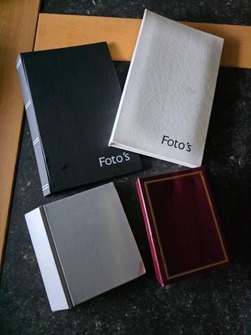Gratis af te halen 4 fotoalbums