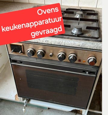 oven fornuis gevraagd oude metalen