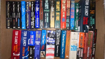 Grote collectie Tom Clancy boeken