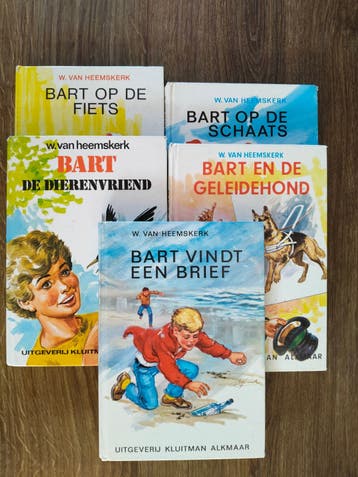 W. van Heemskerk - Bart serie (5 boeken)
