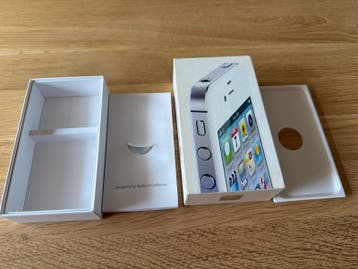 iPhone 4/4s Doosjes - Wit en Zwart