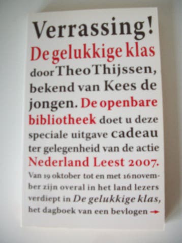 Verrassing! De Gelukkige Klas - Theo Thijssen - zgan
