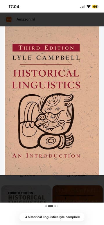 GRATIS - Campbell - Historical Linguistics an Introduction
