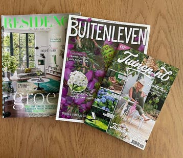 GRATIS 3 tijdschriften wonen/ tuin