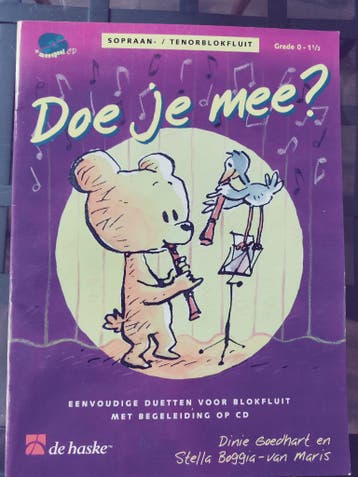 eenvoudige duetten voor sopraan blokfluit