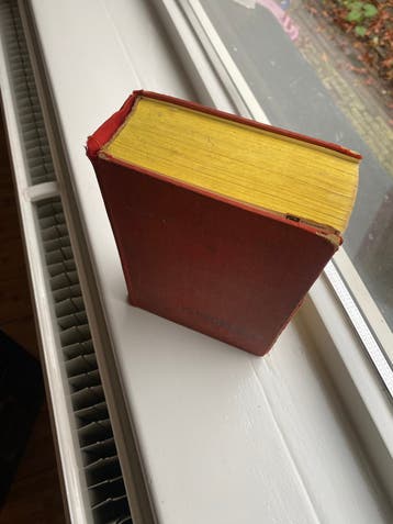 Puzzelwoordenboek ingebonden 1975