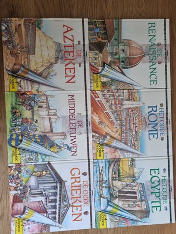 Kijk op het verleden boeken 6x
