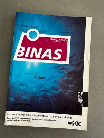 Binas HAVO VWO - Informatieboek natuurwetenschappen