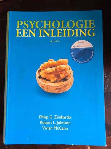 Psychologie Een Inleiding - 8e editie Zimbardo GRATIS