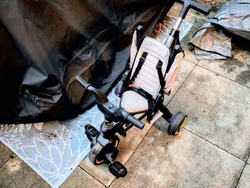 Free Kids' Tricycle with Parent Push Handle