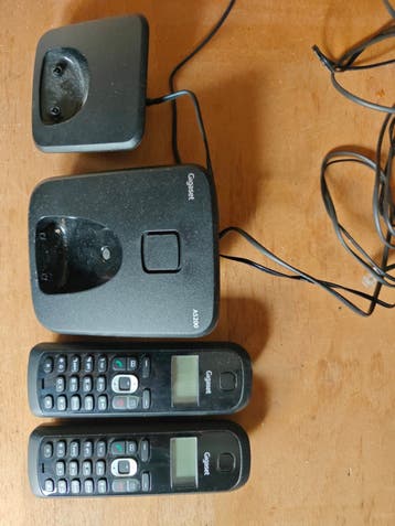 Gigaset AS200 draadloze telefoons met basisstation