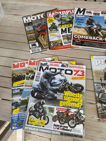 Promotor & Moto 73 motormagazines (2008-2014) gratis afhalen