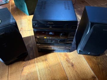 Sony MHC-501 Mini Hifi Set met CD, Cassette, Radio&Speakers