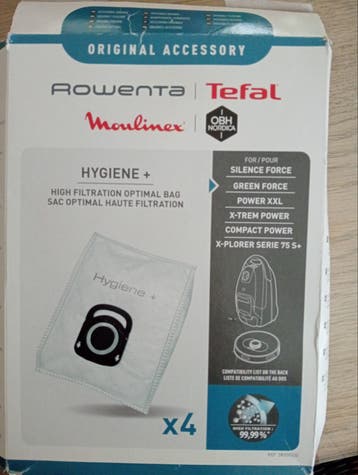 RGratis Rowenta Hygiene+ Stofzuigerzakken - 3stuks