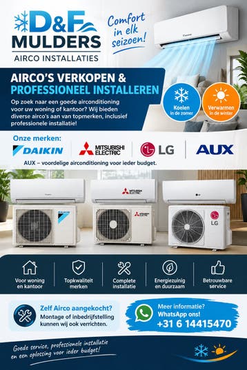 ️️ D&F MULDERs AIRCO INSTALLATIES ️️