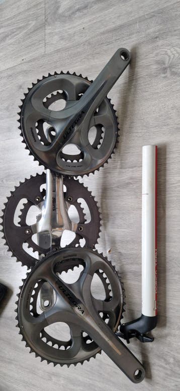 shimano ultergra crank en 3t dorico zadelpen