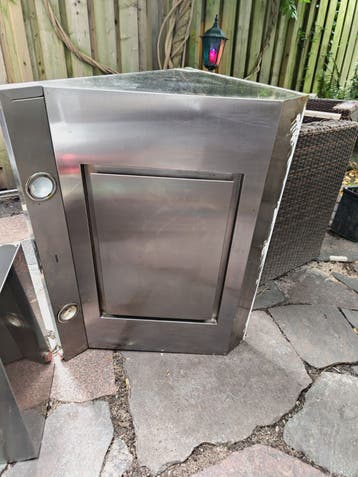 Ikea afzuigkap 80cm RVS - Gebruikt