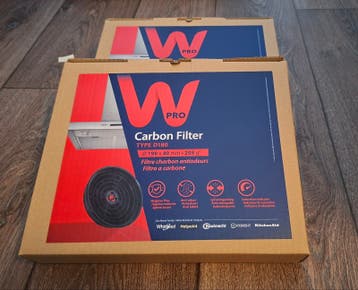 Wpro 484000008647 koolstoffilter afzuigkap 2 stuks
