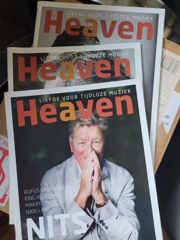 Heaven blad tijdschrift Liefde voor tijdloze muziek