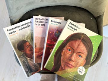 MBO Zorgboeken: Anatomie, Pathologie, Kwaliteitszorg, Verzor