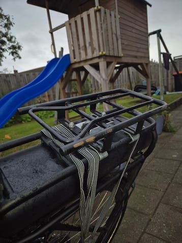 Bagagedrager verhoger voor fiets