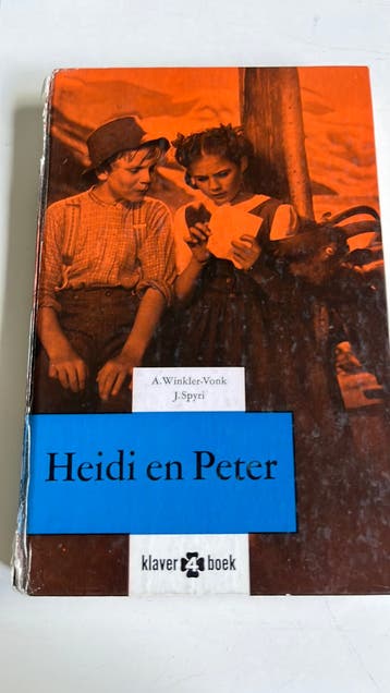 Heidi en Peter door J. Spyri