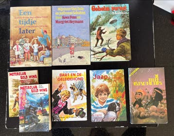 Oude kinderleesboeken - diverse titels en schrijvers