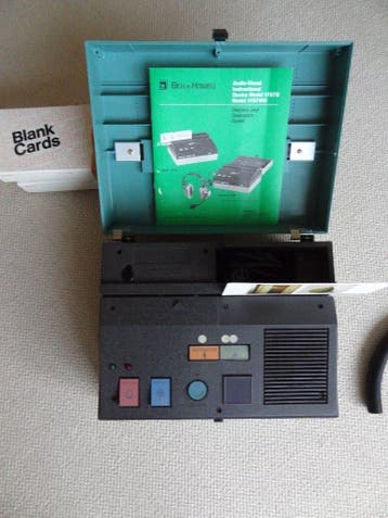 Vintage spraakcomputer Language Master Bell & Howell
