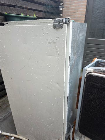 Fridge and dishwasher