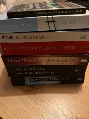 Diverse boeken: romans van bekende auteurs